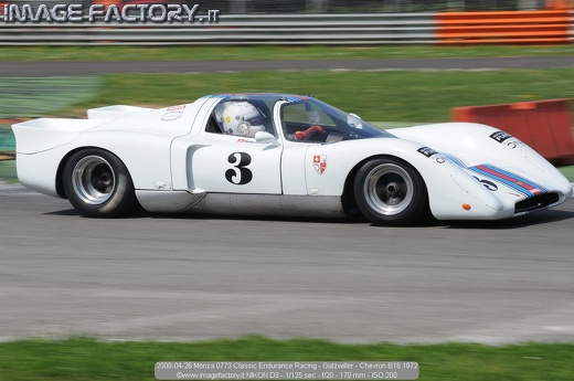 2008-04-26 Monza 0773 Classic Endurance Racing - Gutzwiller - Chevron B16 1972